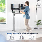 VIVO Electric 43 x 24 in Standing Desk, Memory Height Adjustment, 1B Series - Image 4