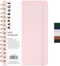 PAPERAGE Graph Paper Spiral Notebook & Journal, 160 Pages, Medium 5.5 inches x by PAPERAGE