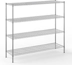 Regal Altair 21" Deep x 72" Wide x 64" Height Wire Shelving Kit | 4-Tier | NSF by Regal+Altair