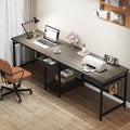 Tribesigns 79 Inch Extra Long Desk, Two Person Desk by Tribesigns