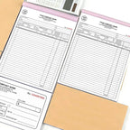 Custom Invoice Book with Logo 100 Set Personalized Receipt Books Customized - Image 5
