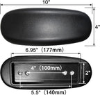 MySit Office Chair Armrest Replacement Arm Pads Universal 4" or 5.5" Mounting - Image 2