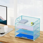 Marbrasse 4 Tier Paper Organizer Letter Tray - Image 6