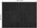 AKTOP Black Cork Bulletin Board 47"x35", 12 Pack Removable Felt Cork Board Tiles - Image 4