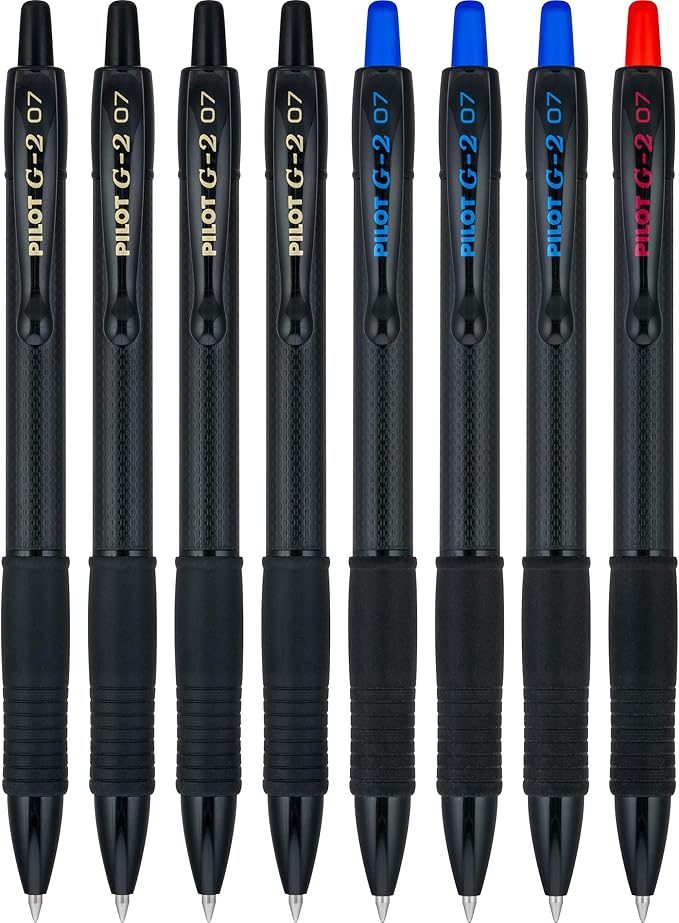 PILOT G2 Edge Assorted Premium Gel Roller Pens, 0.7 mm Fine Point Pens - Image 2