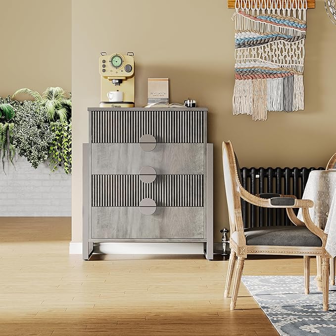 LGHM Fluted Dresser for Bedroom - Image 4