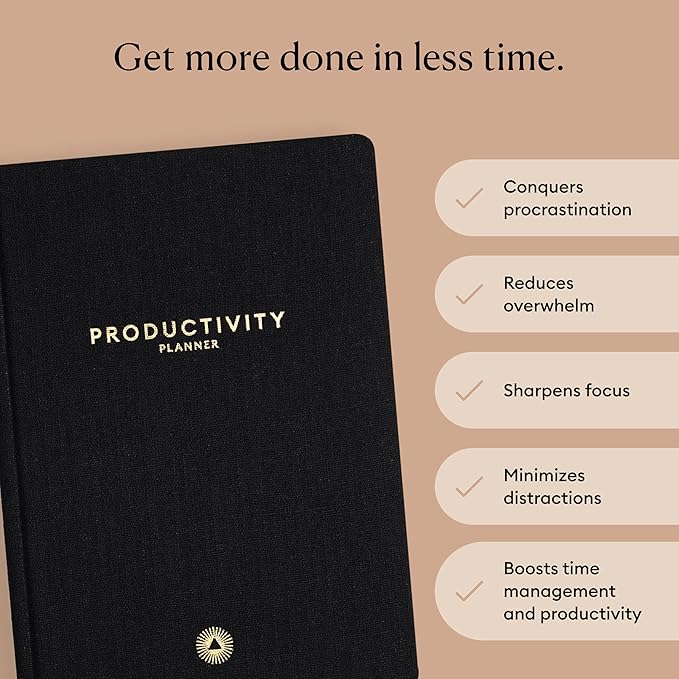 Intelligent Change 3-Month Productivity Planner 2025, Productivity Tools - Image 2