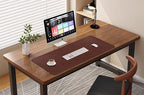 Huicon Faux Leather Desk Mat, 31.5"x15.7" Non-Slip PU Leather Desk Pad - Image 2