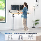 VIVO Electric 60 x 24 in Standing Desk, Memory Height Adjustment, 1B Series - Image 4