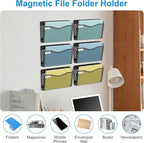 BOHDK Magnetic Wall File Holder 3-Pack - Image 7