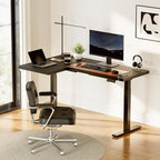 FLEXISPOT Pro Corner Desk Dual Motor L Shaped Computer Electric Standing Desk - Image 2