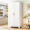 gaious 75.2" tall metal storage cabinet with 2, main product view