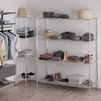 Regal Altair 24" Deep x 60" Wide x 74" Height Wire Shelving Kit | 4-Tier | NSF - Image 5