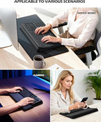 Computer Keyboard Stand with Wrist Rest, Keyboard pad with Wrist Support - Image 7