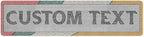 Custom Sign, Custom Street Sign, 11 Font Colors, 13 Font Styles, 4 Hole Options by MySignCenter
