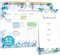 8.5x11 Weekly Planner Notepad Undated To Do List Note pad 52 Weekly Desk Wall by Yoment-Enjoyyourmoment