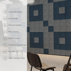 Amantech 12 Pack Acoustic Panels Self Adhesive Sound Proof Foam, High Density - Image 5