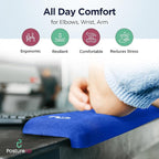 EdgeRest PostureUp L-Shaped Desk Long Wrist Rest Elbow, Forearm & Wrist Comfort - Image 7