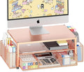 OPNICE Desk Organizers and Accessories, 2-Tier Computer Monitor Stand by OPNICE