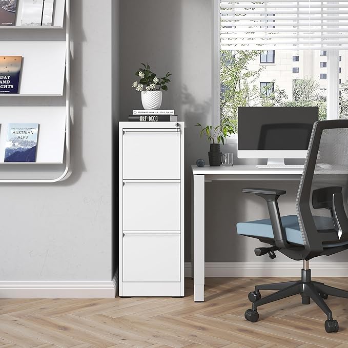 FLIXELIO 3 Drawer File Cabinet - Image 2