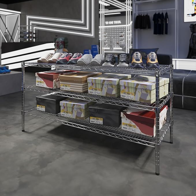 Regal Altair 21" Deep x 54" Wide x 27" Height Wire Shelving Kit | 3-Tier | NSF - Image 2