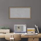 Amanti Art Silver Framed Magnetic Board 14x26 Small Vision Board - Image 6
