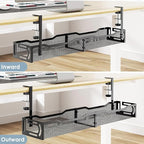 Mzmaxy Cable Management, Metal Cord Organizer - Image 7
