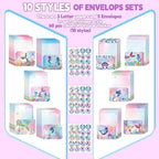 TaoBary 160 Pcs Stationery Paper Set 50 Double Sided Stationery Papers - Image 4