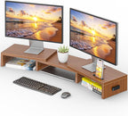 BONTEC Dual Monitor Stand Riser by BONTEC