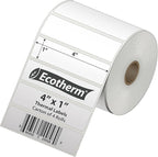 4" x 1" Thermal Labels | 4 Rolls | 5360 Labels | fits Zebra, Offnova Thermal - Image 2