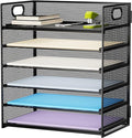 Marbrasse 6 Tier Paper Organizer Letter Tray by Marbrasse