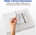 Avery Shipping Address Labels - Laser Printers, 5,000 & 3,000 Labels, 2x4 & 3-1/3x4 Sizes, Permanent Adhesive TrueBlock