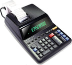 Sharp 12-Digit Print Calculator Desktop Size Adding Machine, Large Easy-to-Read by SharpCalculators