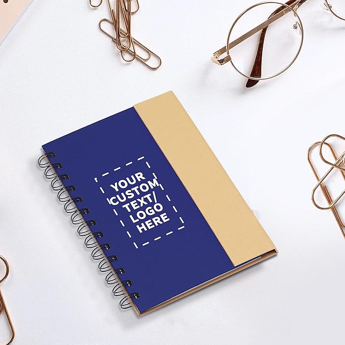 DISCOUNT PROMOS Custom Eco Friendly Spiral Notebooks - Image 6