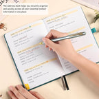 ZXHQ Address Book with Colorful Alphabetical Tabs - Image 8