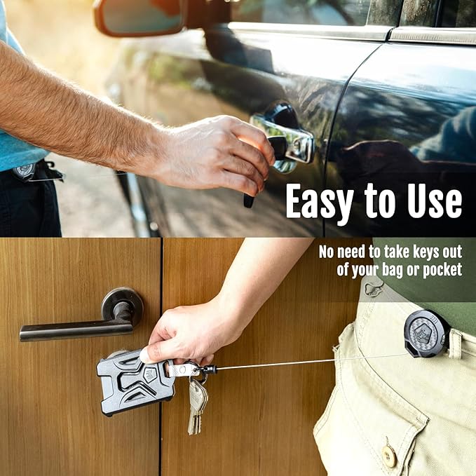 MNGARISTA Upgraded Heavy Duty Retractable Keychain - Image 6