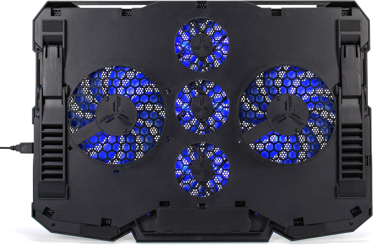 ENHANCE Cryogen Gaming Laptop Cooling Pad - Fits 17 in Computer- Adjustable L...
