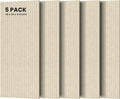 5 Pack Acoustic Panels, Premium Wall Sound Absorbing Panels, Decorative Sound by TO-TH