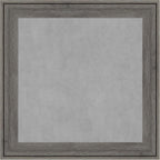 Amanti Art Grey Framed Magnetic Board 15x15 X-Small Vision Board