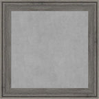 Amanti Art Grey Framed Magnetic Board 15x15 X-Small Vision Board by AmantiArt