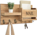 Lwenki Mail Organizer for Wall Mount – Key Holder by Lwenki