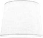 Large White Texture Lamp Shades-14"Top × 16" Bottom × 11" High, Drum Lampshades - Image 7