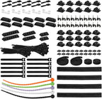 319pcs Cable Management Organizer Kit, Desk Cord Organizer, 98 Adhesive Cable by Limcfc