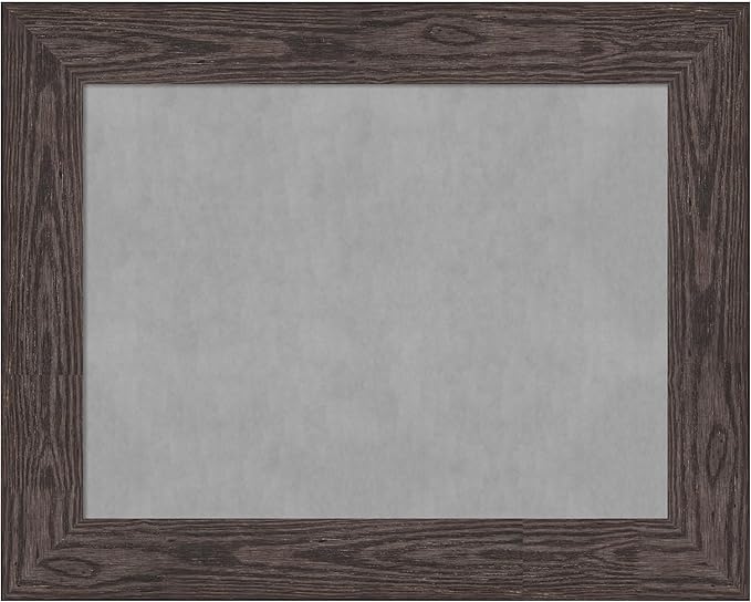 Amanti Art Black Framed Magnetic Board 24x30 Medium Vision Board by AmantiArt