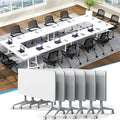 Conference Table, 55.1''Folding Conference Room Table by Unknown