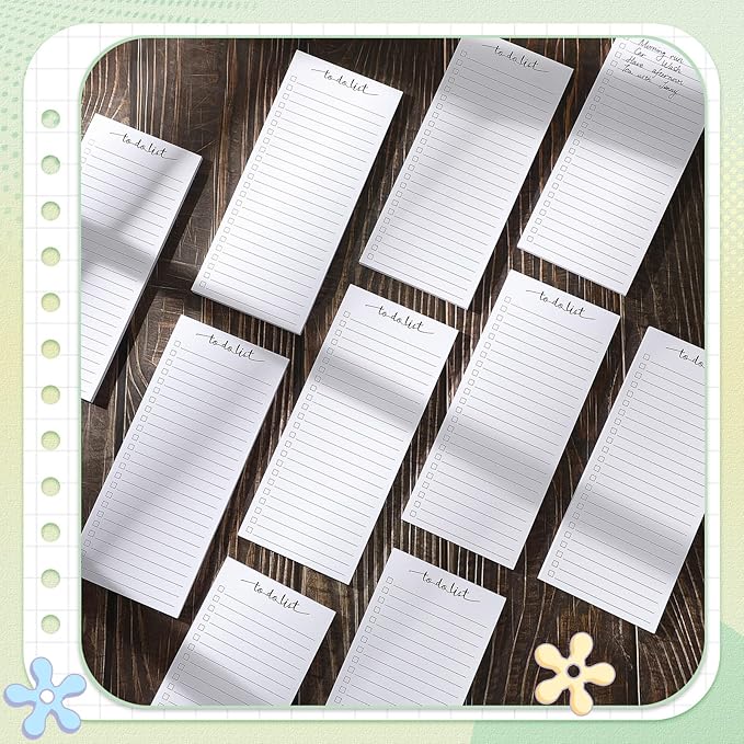 Censen 10 Pack 500 Sheets To Do List Notes Daily Checklist Notepads - Image 6
