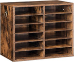 HOOBRO Literature Organizers, 12 Compartments Office Mailbox by HOOBRO
