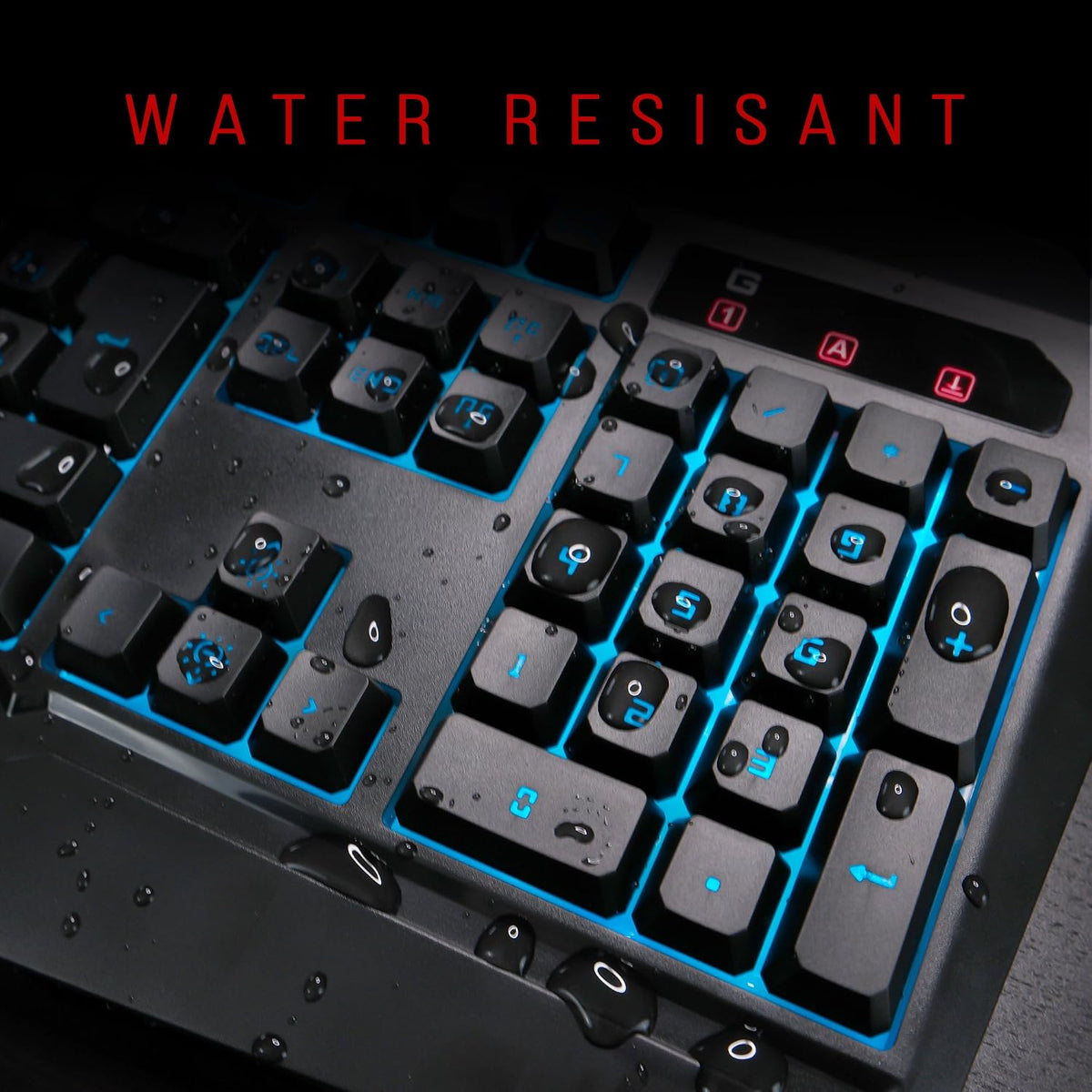 Bloody B318 8-Key Light Strike (LK) Semi Optical Mechanical Gaming Keyboard –...
