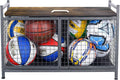 mythinglogic sports storage bench with engineered wood top, main product view