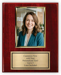 Personalized Photo Plaque with 5x7 Vertical Picture Holder - Add Your Team Photo - Coach Award Plaque - Customize Now with Your Custom Text (10.5x13)